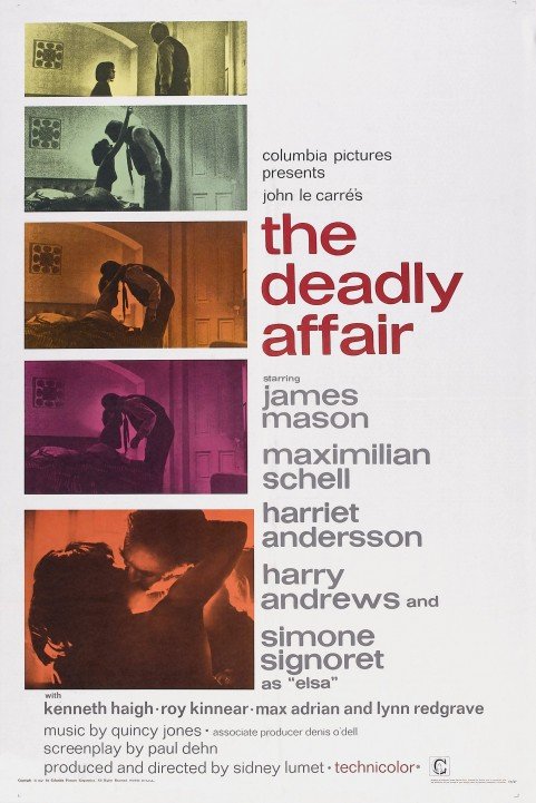 The Deadly Affair (1966) poster