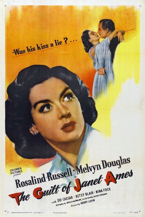 The Guilt of Janet Ames poster