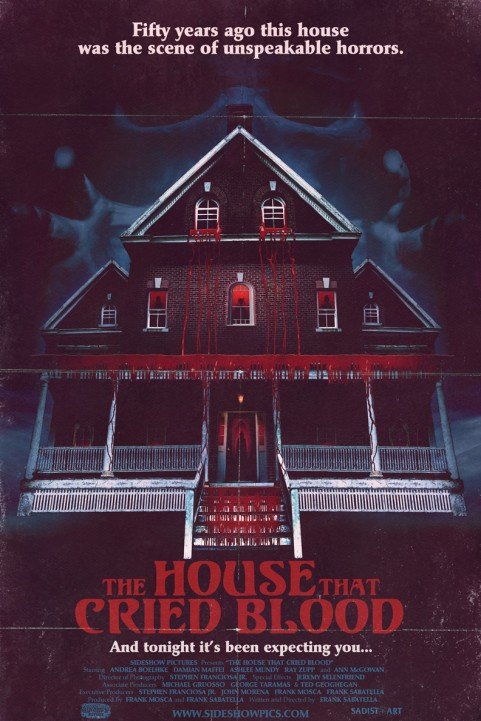 The House That Cried Blood poster