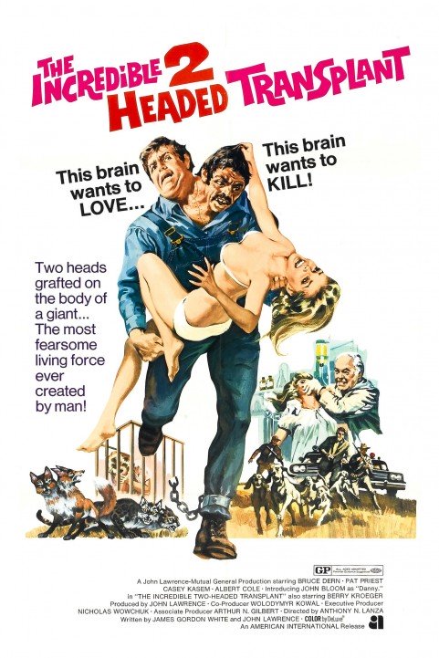 The Incredible 2-Headed Transplant poster