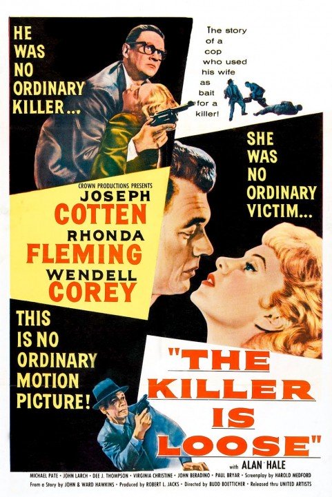 The Killer Is Loose (1956) poster