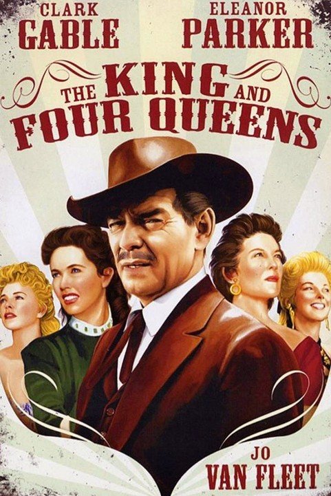 The King and Four Queens poster