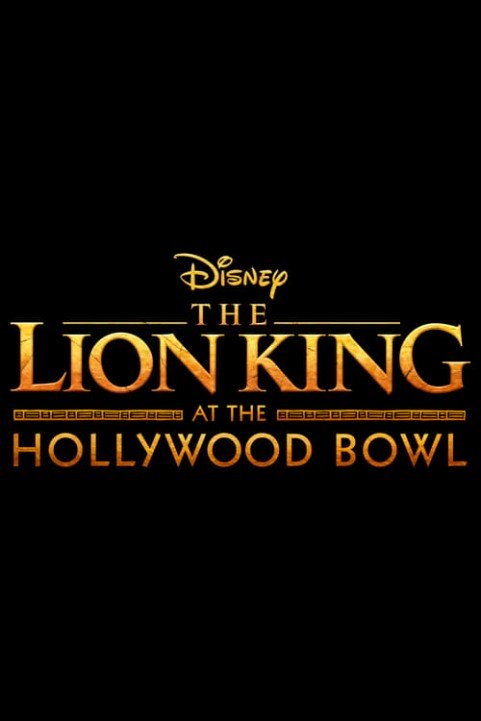 The Lion King at the Hollywood Bowl poster