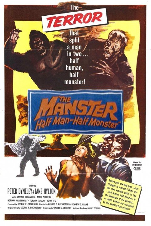 The Manster (1959) poster