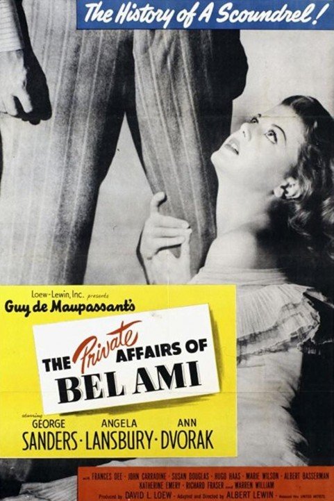 The Private Affairs of Bel Ami (1947) poster