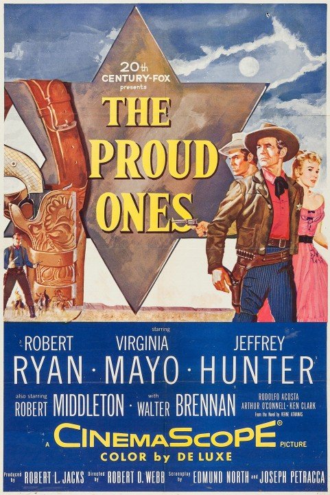 The Proud Ones (1956) poster