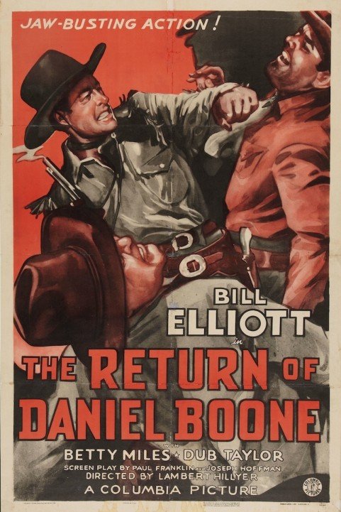 The Return of Daniel Boone poster