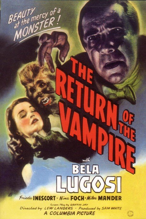 The Return of the Vampire poster