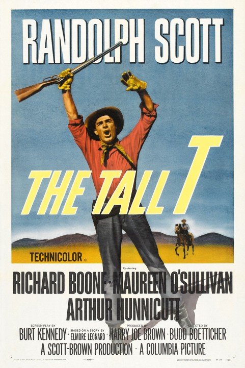 The Tall T poster