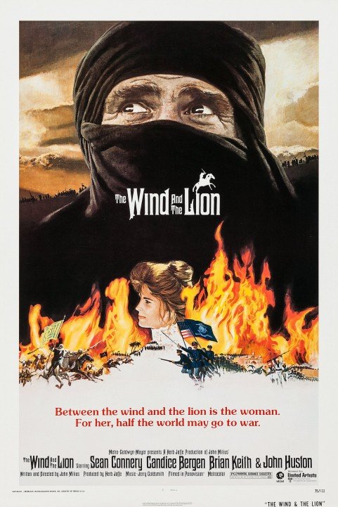 The Wind and the Lion poster