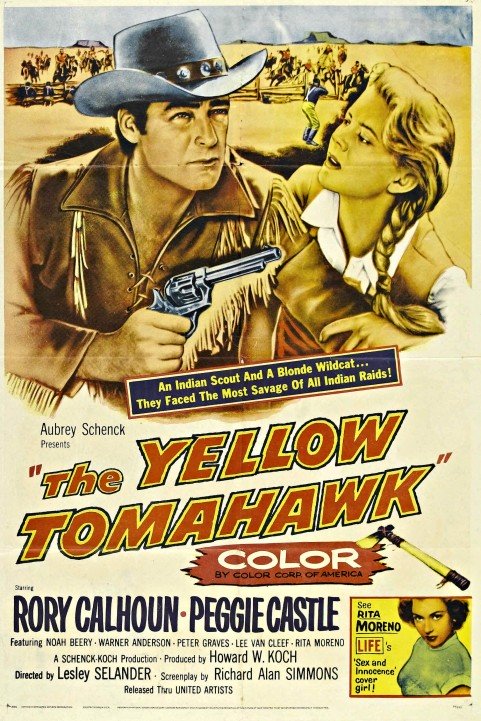 The Yellow Tomahawk poster