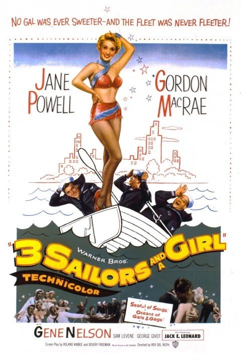 Three Sailors and a Girl poster