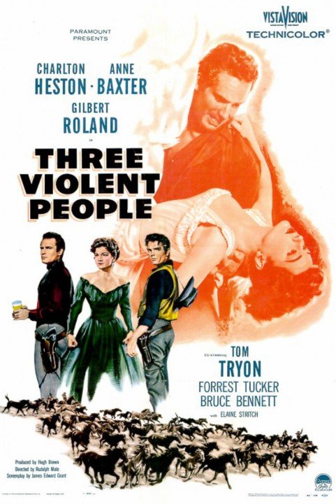 Three Violent People poster