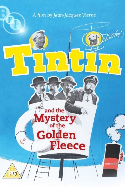 Tintin and the Mystery of the Golden Fleece poster