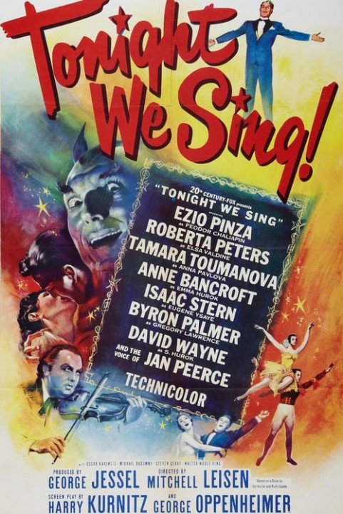 Tonight We Sing poster