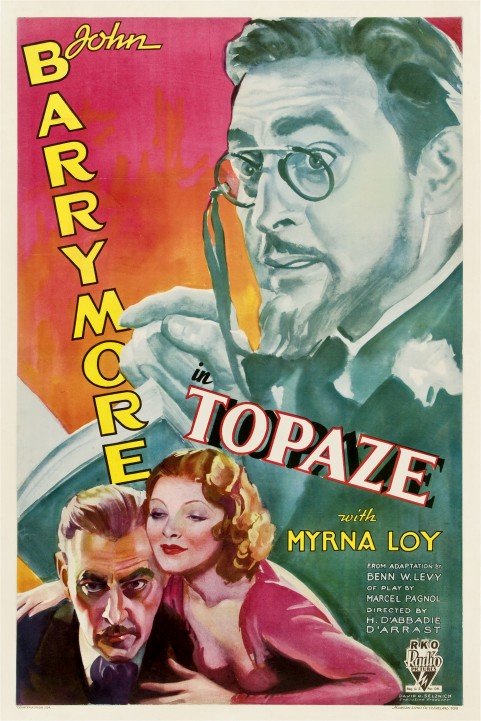 Topaze poster