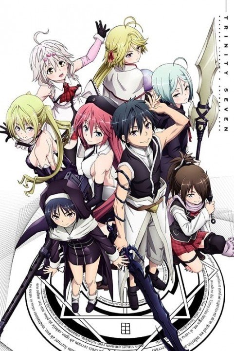 Trinity Seven 2: Heavens Library & Crimson Lord poster