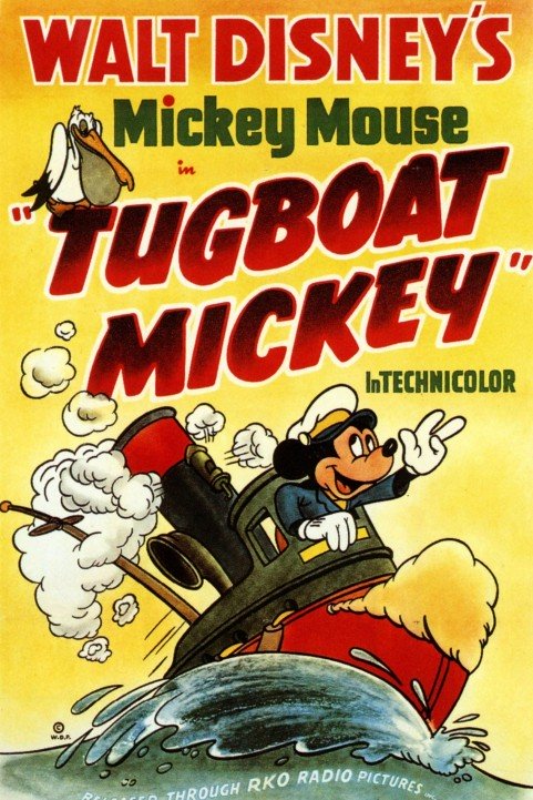 Tugboat Mickey poster