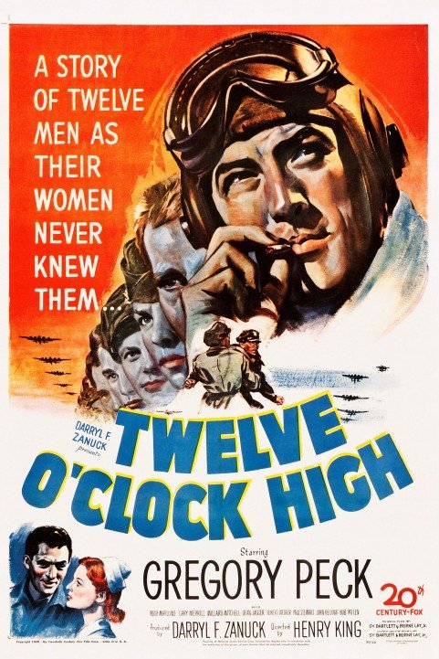 Twelve O'Clock High poster