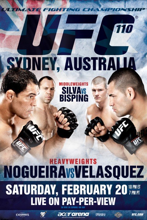 UFC 110 Nogu poster