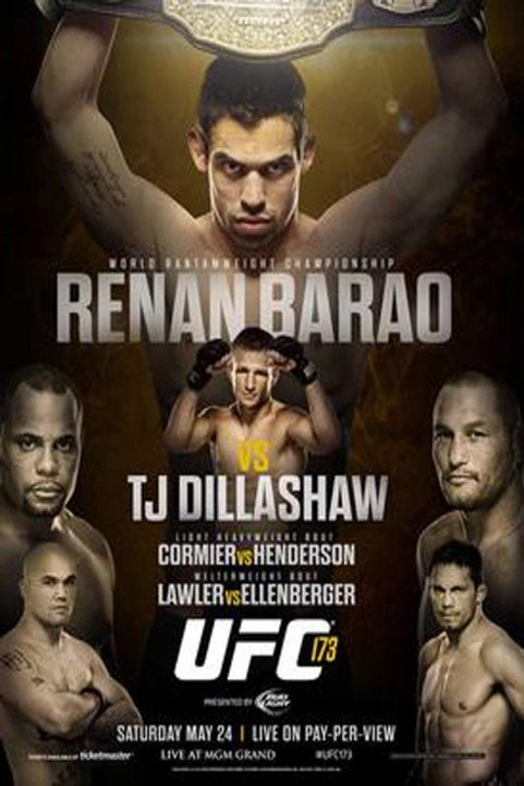 UFC 173: Barao vs. Dillashaw poster