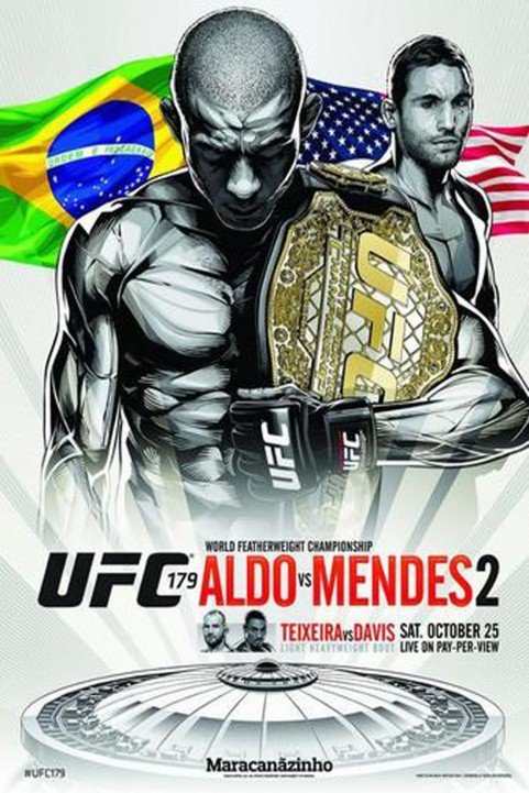 UFC 179: Aldo vs. Mendes 2 poster