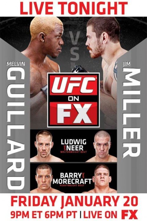 UFC on FX: Guillard vs. Miller poster