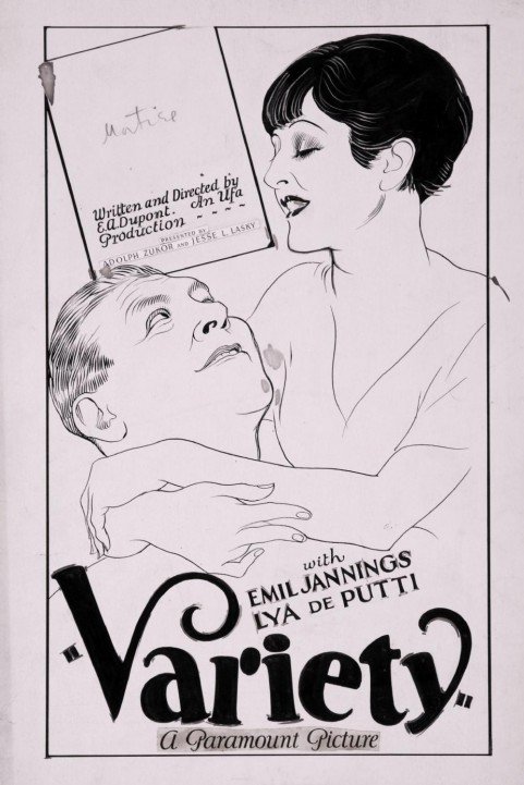 Variety (1925) poster