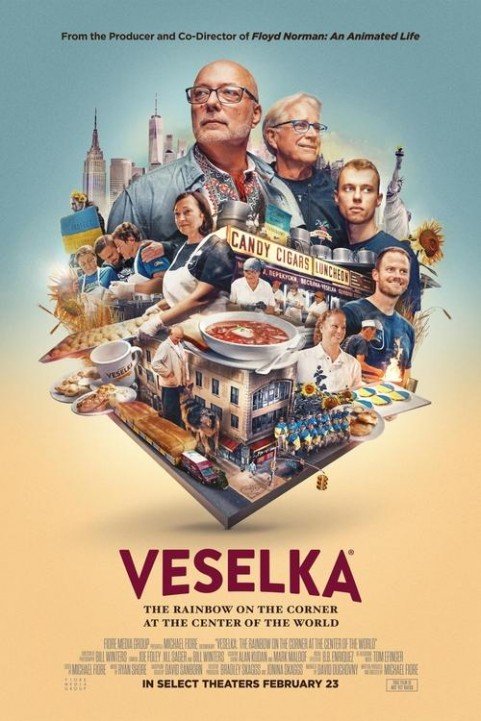 Veselka: The Rainbow on the Corner at the Center of the World poster