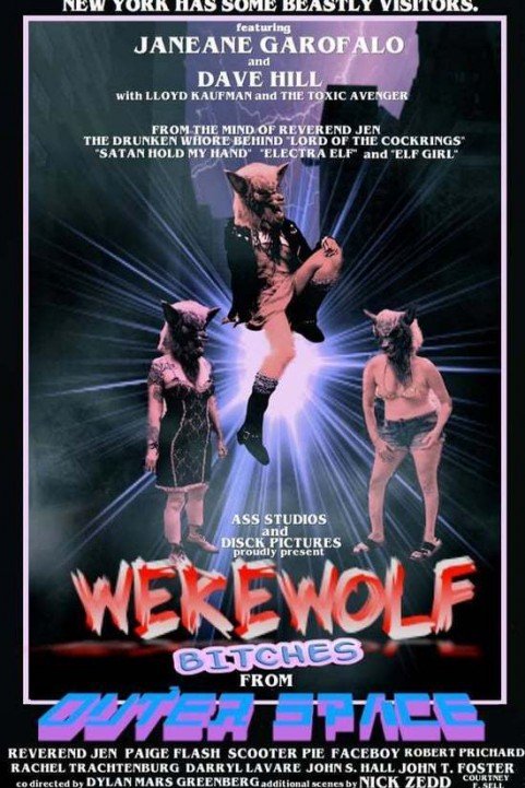 Werewolf Bitches from Outer Space poster