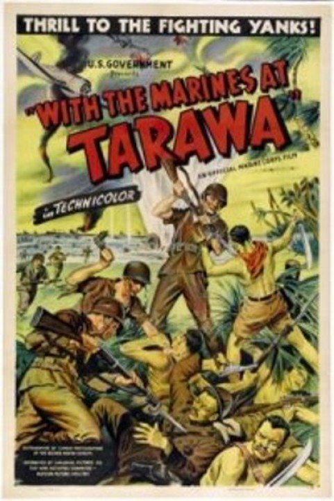 With the Marines at Tarawa poster