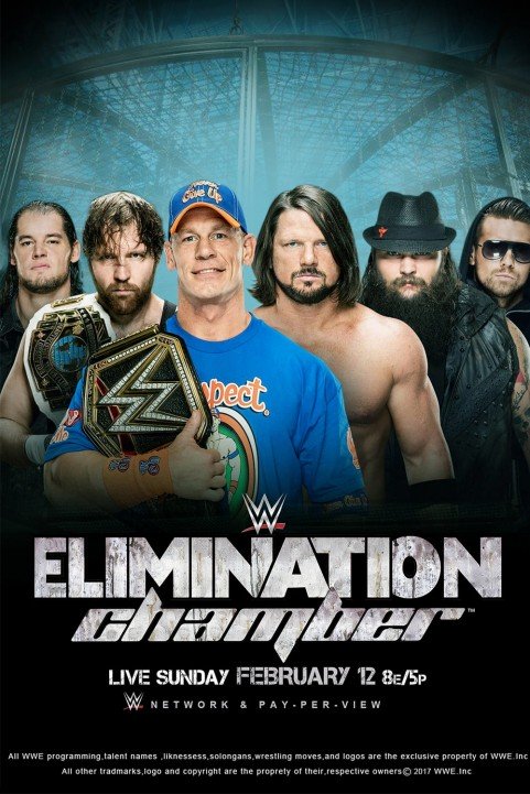 WWE Elimination Chamber poster