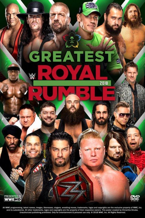 WWE Greatest Royal Rumble 2018 poster