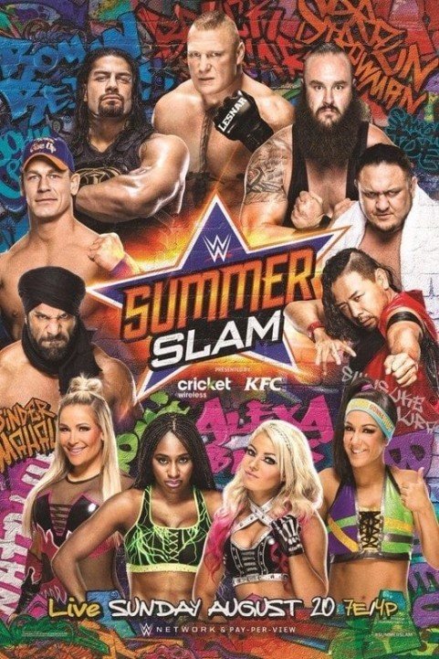 WWE SummerSlam 2017 poster