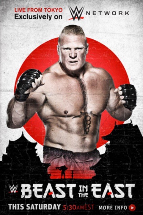 WWE The Beast in the East: Live from Tokyo poster