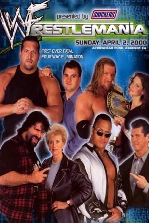 WWE WrestleMania 2000 poster