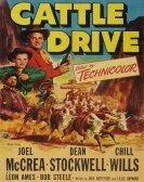 Cattle Drive (1951) poster