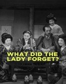 What Did the Lady Forget? (1937) poster