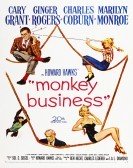 Monkey Business (1952) poster