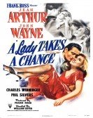 A Lady Takes a Chance poster