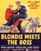 Blondie Meets the Boss poster