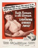 Lightning Strikes Twice poster