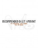 Recommended Daily Amount poster