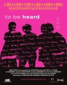 To Be Heard poster