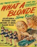 What a Blonde poster