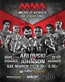 World Series of Fighting 2 Arlovski vs Johnson poster