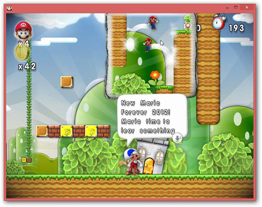 Super Mario Forever (2012) screenshots