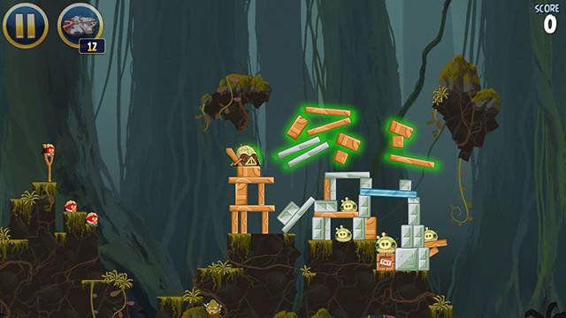 Angry birds collection screenshots