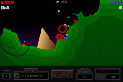 Pocket Tanks screenshots