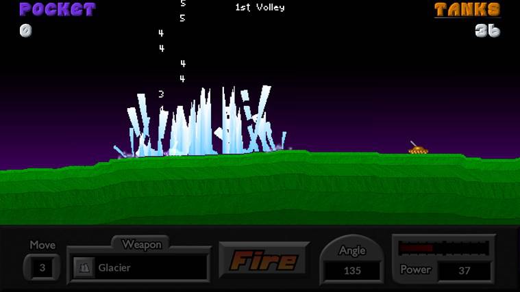 Pocket Tanks screenshots